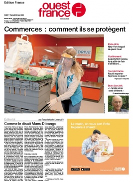 Ouest-France édition France N°20200328 du 28 mars 2020 à télécharger sur iPad