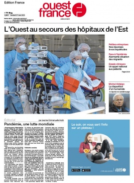 Ouest-France édition France N°20200327 du 27 mars 2020 à télécharger sur iPad