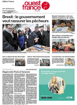 Ouest-France édition France N°20200205 du 05 février 2020 à télécharger sur iPad