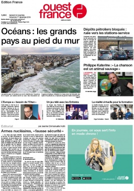 Ouest-France édition France N°20191130 du 30 novembre 2019 à télécharger sur iPad