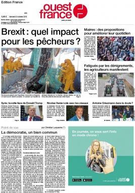 Ouest-France édition France N°20191009 du 09 octobre 2019 à télécharger sur iPad