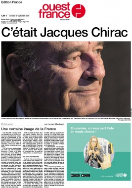 Ouest-France édition France N°20190927 du 27 septembre 2019 à télécharger sur iPad
