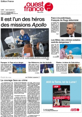 Ouest-France édition France N°20190716 du 16 juillet 2019 à télécharger sur iPad