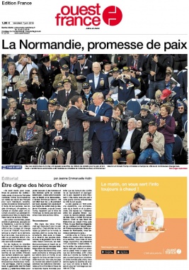 Ouest-France édition France N°20190608 du 08 juin 2019 à télécharger sur iPad