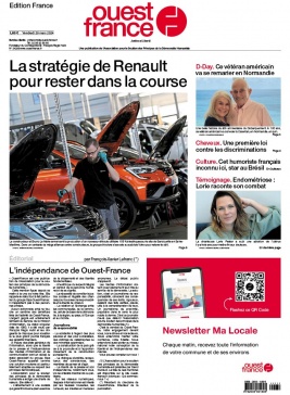 Ouest-France édition France N°20240329 du 29 mars 2024 à télécharger sur iPad