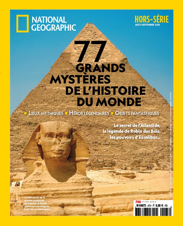 National Géographic Hors - Série 14 août 2019 National Geographic Hors-Série Pas Cher avec ePresse.fr