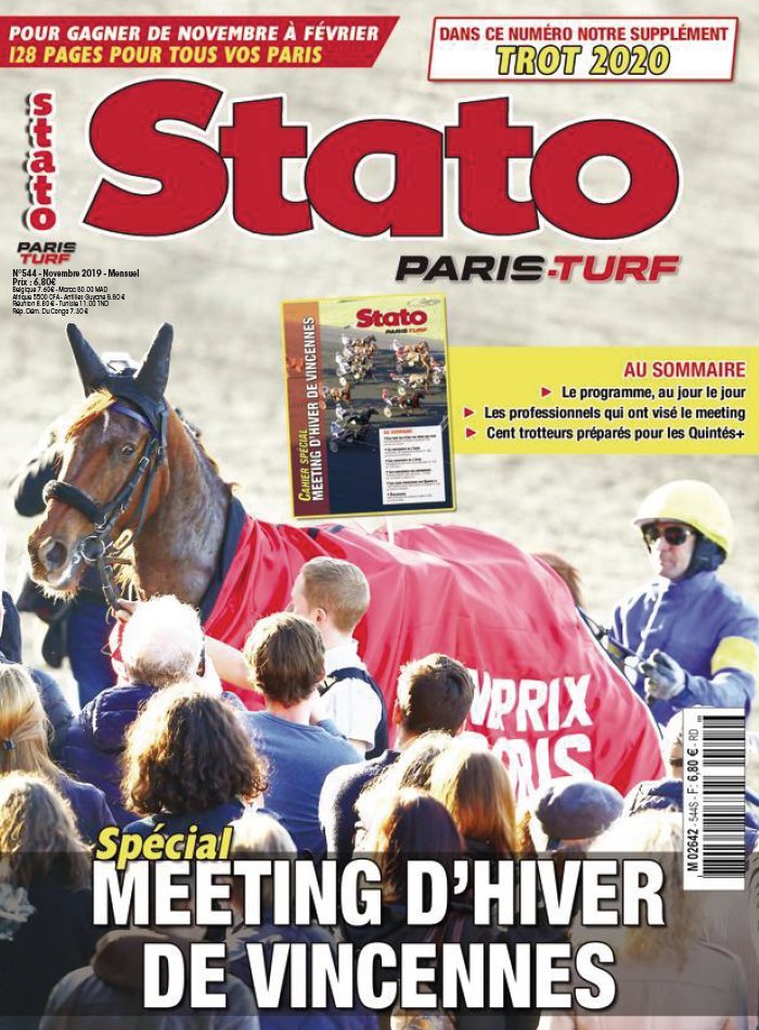 Stato Turf Magazine 23 octobre 2019 Abonnement Stato Turf Mag Pas Cher avec le BOUQUET ePresse.fr