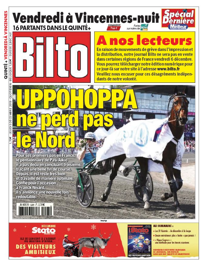 Bilto 05 décembre 2019 Abonnement Bilto Pas Cher