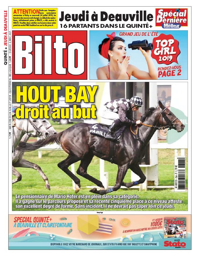 Bilto 24 juillet 2019 Abonnement Bilto Pas Cher avec le BOUQUET ePresse.fr