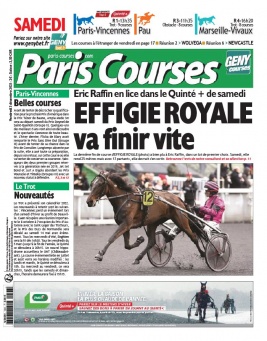Paris Courses N°20211203 du 03 décembre 2021 à télécharger sur iPad