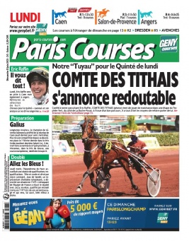 Paris Courses N°20210613 du 13 juin 2021 à télécharger sur iPad