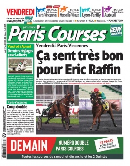 Paris Courses N°20210429 du 29 avril 2021 à télécharger sur iPad