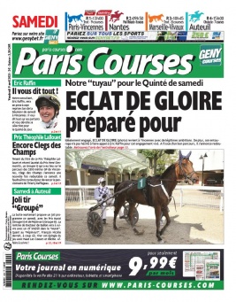 Paris Courses N°20210409 du 09 avril 2021 à télécharger sur iPad