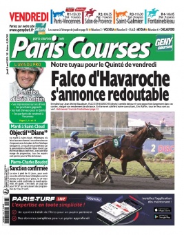 Paris Courses N°20210408 du 08 avril 2021 à télécharger sur iPad
