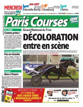 Paris Courses N°20210330 du 30 mars 2021 à télécharger sur iPad