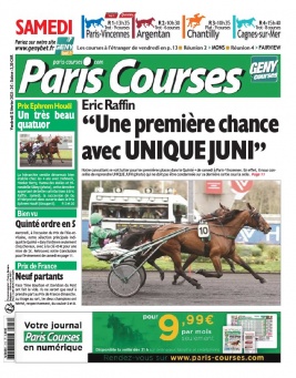 Paris Courses N°20210212 du 12 février 2021 à télécharger sur iPad