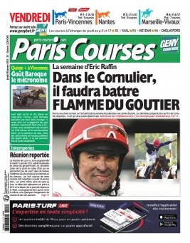 Paris Courses N°20210114 du 14 janvier 2021 à télécharger sur iPad