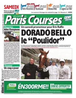 Paris Courses N°20210108 du 08 janvier 2021 à télécharger sur iPad