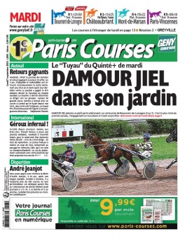 Paris Courses N°20200907 du 07 septembre 2020 à télécharger sur iPad