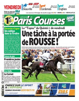 Paris Courses N°20200305 du 05 mars 2020 à télécharger sur iPad