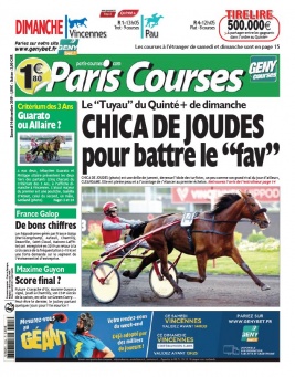 Paris Courses N°20191214 du 14 décembre 2019 à télécharger sur iPad