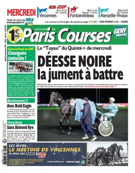 Paris Courses N°20191203 du 03 décembre 2019 à télécharger sur iPad
