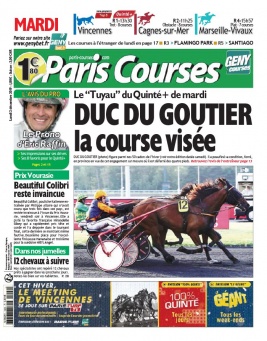 Paris Courses N°20191202 du 02 décembre 2019 à télécharger sur iPad