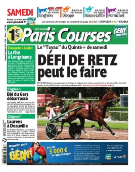 Paris Courses N°20190712 du 12 juillet 2019 à télécharger sur iPad