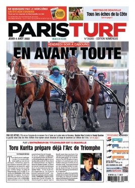 Paris Turf N°26283 du 04 août 2022 à télécharger sur iPad
