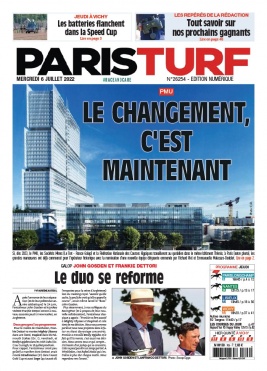 Paris Turf N°26254 du 06 juillet 2022 à télécharger sur iPad