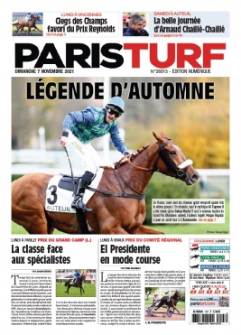 Paris Turf N°26013 du 07 novembre 2021 à télécharger sur iPad