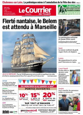 Lisez Le Courrier de L'Ouest - Angers du 08 mai 2024 sur ePresse.fr