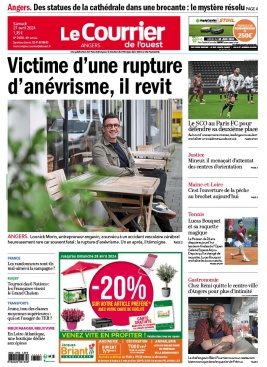 Lisez Le Courrier de L'Ouest - Angers du 27 avril 2024 sur ePresse.fr