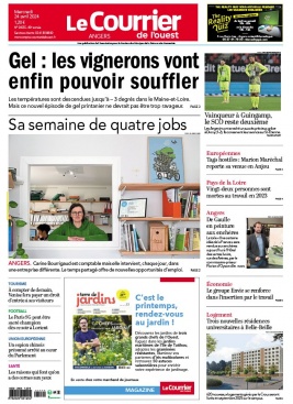 Lisez Le Courrier de L'Ouest - Angers du 24 avril 2024 sur ePresse.fr