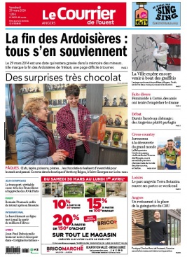 Lisez Le Courrier de L'Ouest - Angers du 29 mars 2024 sur ePresse.fr