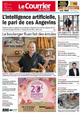 Lisez Le Courrier de L'Ouest - Angers du 28 mars 2024 sur ePresse.fr