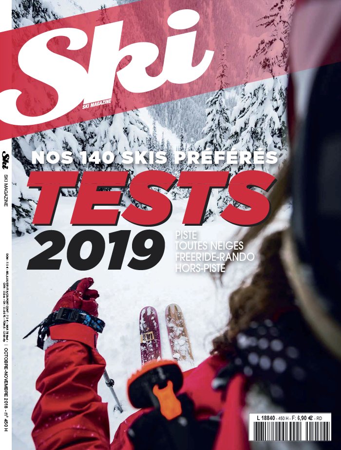 Ski Magazine 06 novembre 2018 Abonnement Ski Mag Pas Cher avec le BOUQUET ePresse.fr