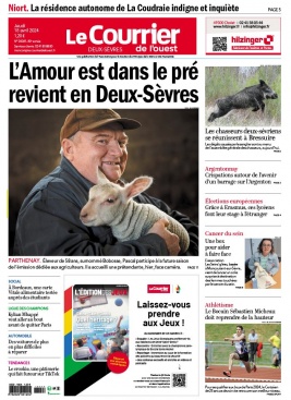 Lisez Le Courrier de L'Ouest - Deux-Sèvres du 18 avril 2024 sur ePresse.fr