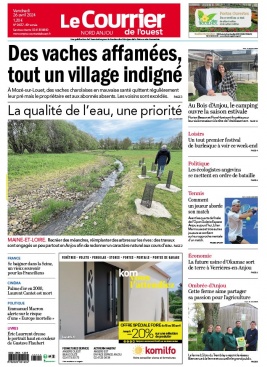 Lisez Le Courrier de L'Ouest - Nord Anjou du 26 avril 2024 sur ePresse.fr