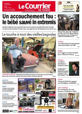 Lisez Le Courrier de L'Ouest - Nord Anjou du 19 avril 2024 sur ePresse.fr