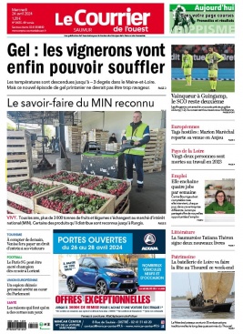 Lisez Le Courrier de L'Ouest - Saumur du 24 avril 2024 sur ePresse.fr