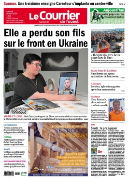 Lisez Le Courrier de L'Ouest - Saumur du 20 avril 2024 sur ePresse.fr