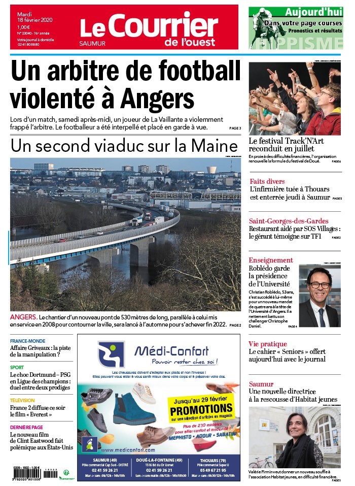Courrier De L Ouest Saumur Fait Divers