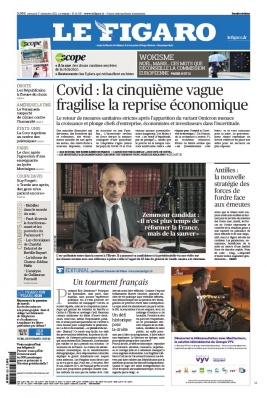 Le Figaro N°24037 du 01 décembre 2021 à télécharger sur iPad