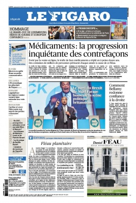 Le Figaro 24 avril 2019 Le Figaro N°23232 du 24 avril 2019 à télécharger sur iPad