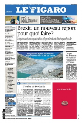 Le Figaro 10 avril 2019 Le Figaro N°23220 du 10 avril 2019 à télécharger sur iPad