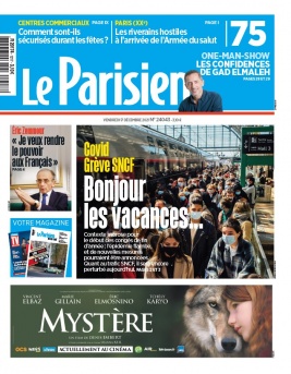 Le Parisien N°20211217 du 17 décembre 2021 à télécharger sur iPad