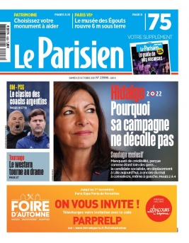 Le Parisien N°20211023 du 23 octobre 2021 à télécharger sur iPad