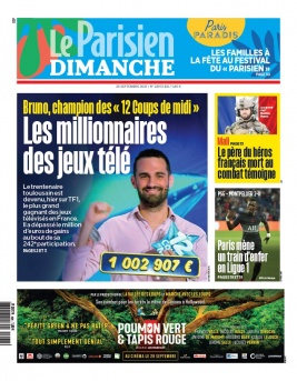 Le Parisien N°20210926 du 26 septembre 2021 à télécharger sur iPad