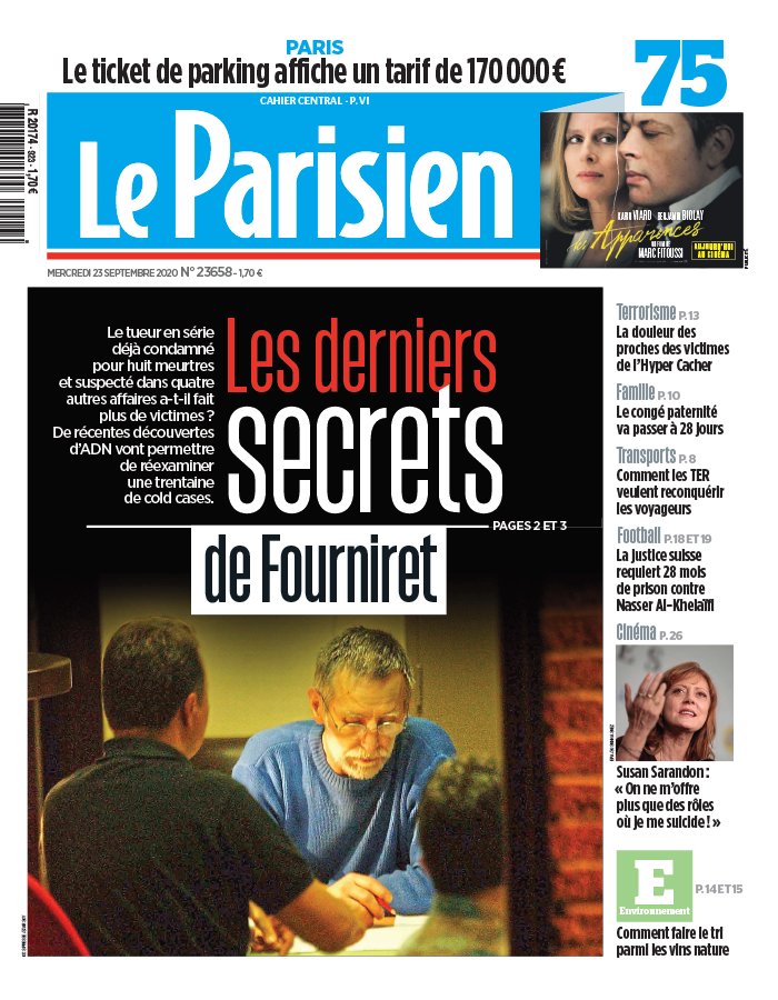 Le Parisien 23 septembre 2020 Abonnement Le Parisien Pas Cher avec le BOUQUET INFO ePresse.fr